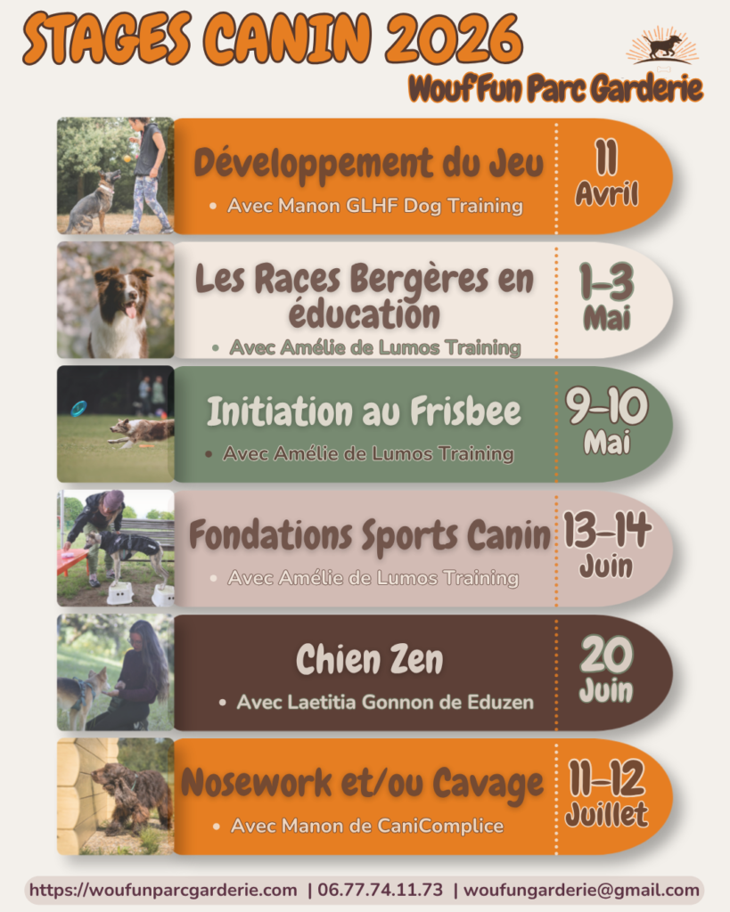Stages canin Jura